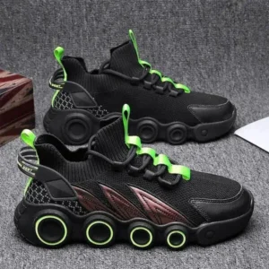 Reyanfootwear Men Casual Breathable Deodorant Mesh Sports Shoes