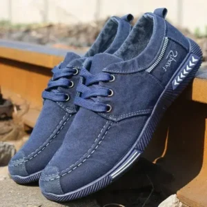 Reyanfootwear Men Casual Breathable Low Top Canvas Shoes