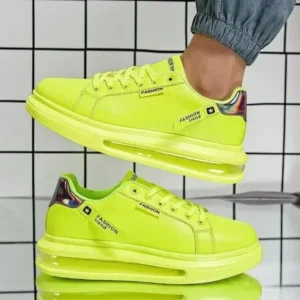 Reyanfootwear Men Fashion Candy Color Air Cushion Sneakers