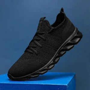 Reyanfootwear Men Casual Plus Size Mesh Sneakers