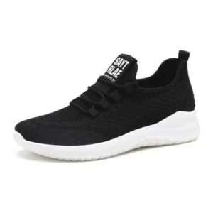 Reyanfootwear Men Fashion Lightweight Lace-Up Breathable Sneakers