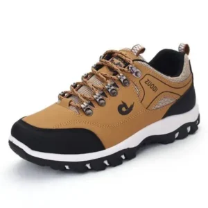 Reyanfootwear Men'S Fashion Round Toe Low Top Large Size Casual Mountaineering Sneakers