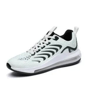 Reyanfootwear Men Fashion Fly Woven Casual Cool Air Cushion Sneakers