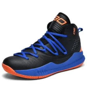 Reyanfootwear Men Casual High Top Breathable Basketball