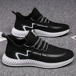 Reyanfootwear Men'S Casual Mesh Breathable Low Top Sneakers