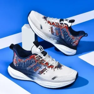 Reyanfootwear Men'S Fashion Shock-Absorbing Breathable Running Sneakers