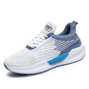 Reyanfootwear Men'S Fashion Hollow Color Matching Breathable Running Sneakers