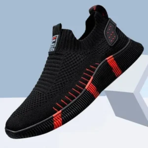 Reyanfootwear Men'S Fashion Color Matching Mesh Breathable Sneakers