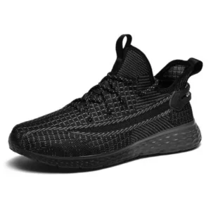 Reyanfootwear Men'S Fashion Mesh Breathable Running Sneakers