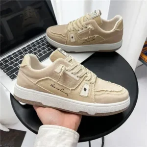 Reyanfootwear Men'S Fashion Color Matching Breathable Sneakers