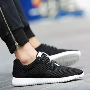 Reyanfootwear Men Fashion Breathable Mesh Lightweight Sneakers