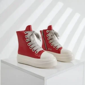 Reyanfootwear Women Personalized Plus Size Platform High Top Shoes