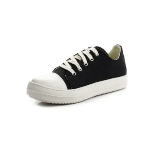 Reyanfootwear Women Fashion Casual Platform Canvas Low Top Shoes